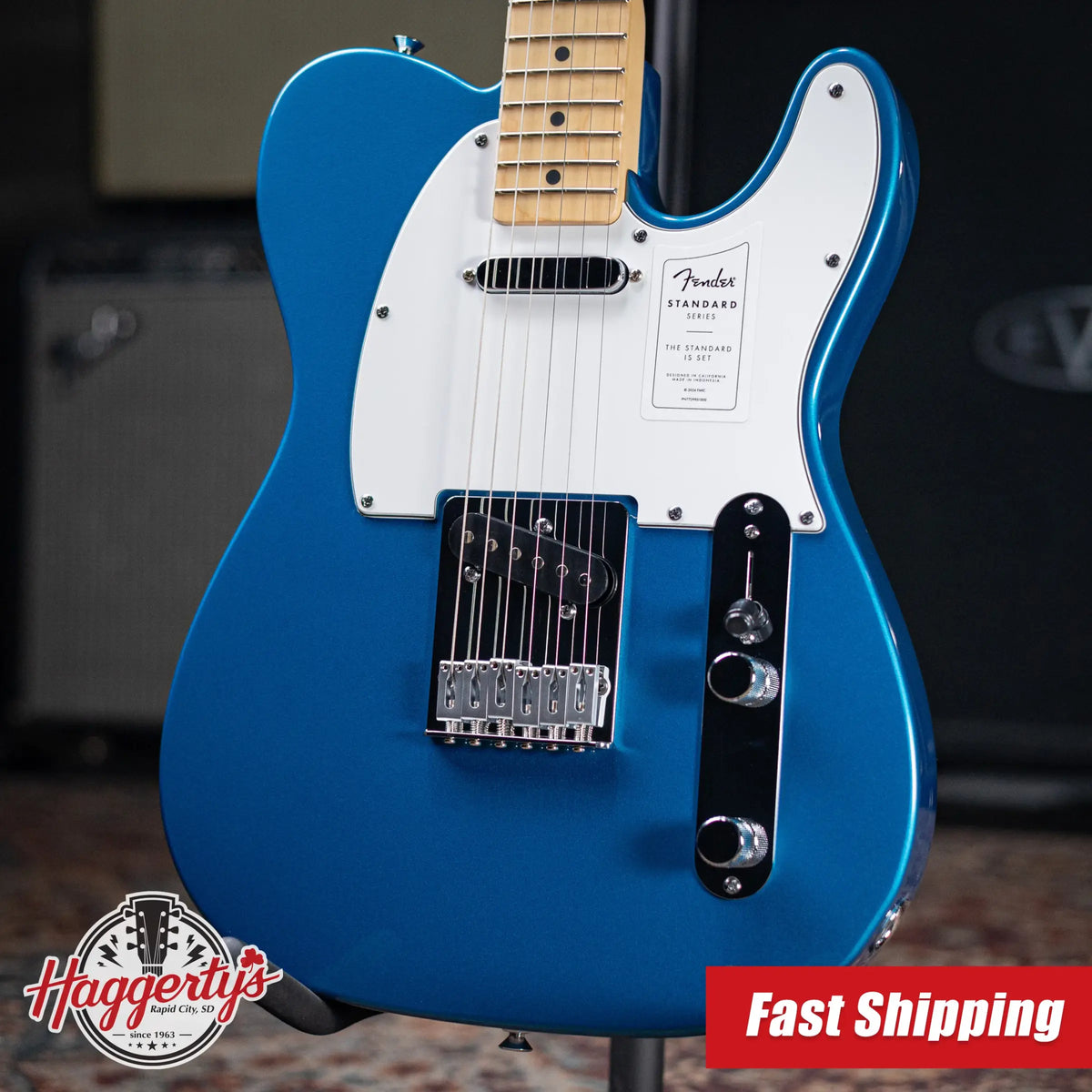 Fender Standard Telecaster Electric Guitar - Aqua Marine Metallic