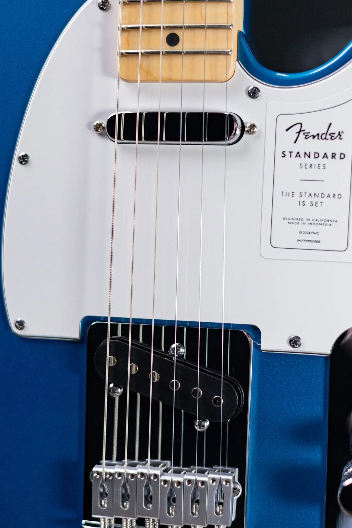 Fender Standard Telecaster – Aqua Marine Metallic Finish