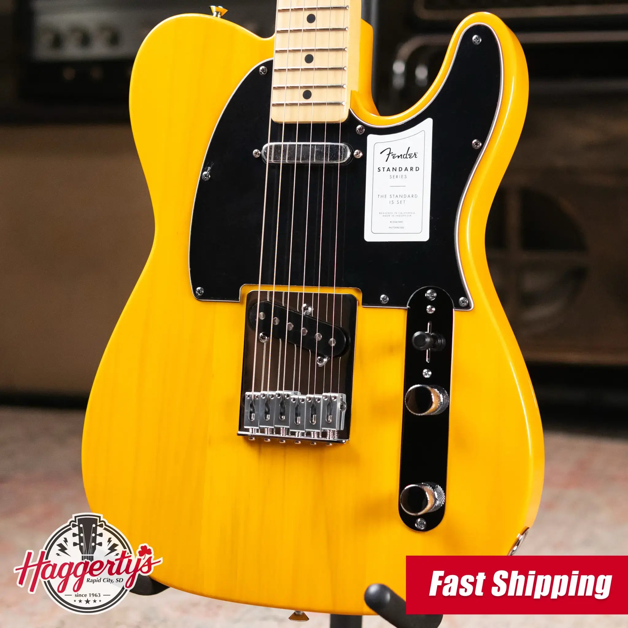 Fender Standard Telecaster Electric Guitar - Butterscotch Blonde