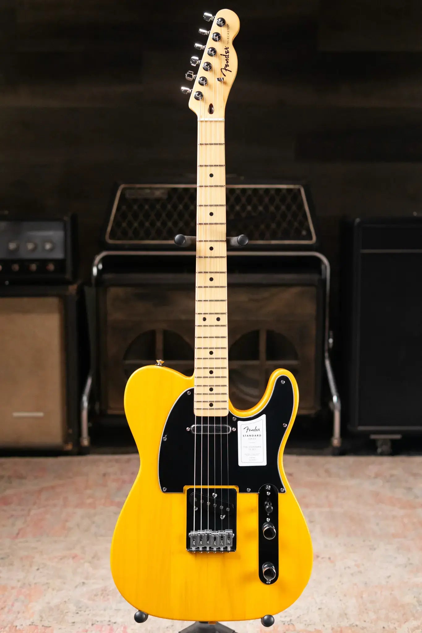 Fender Standard Telecaster Electric Guitar - Butterscotch Blonde