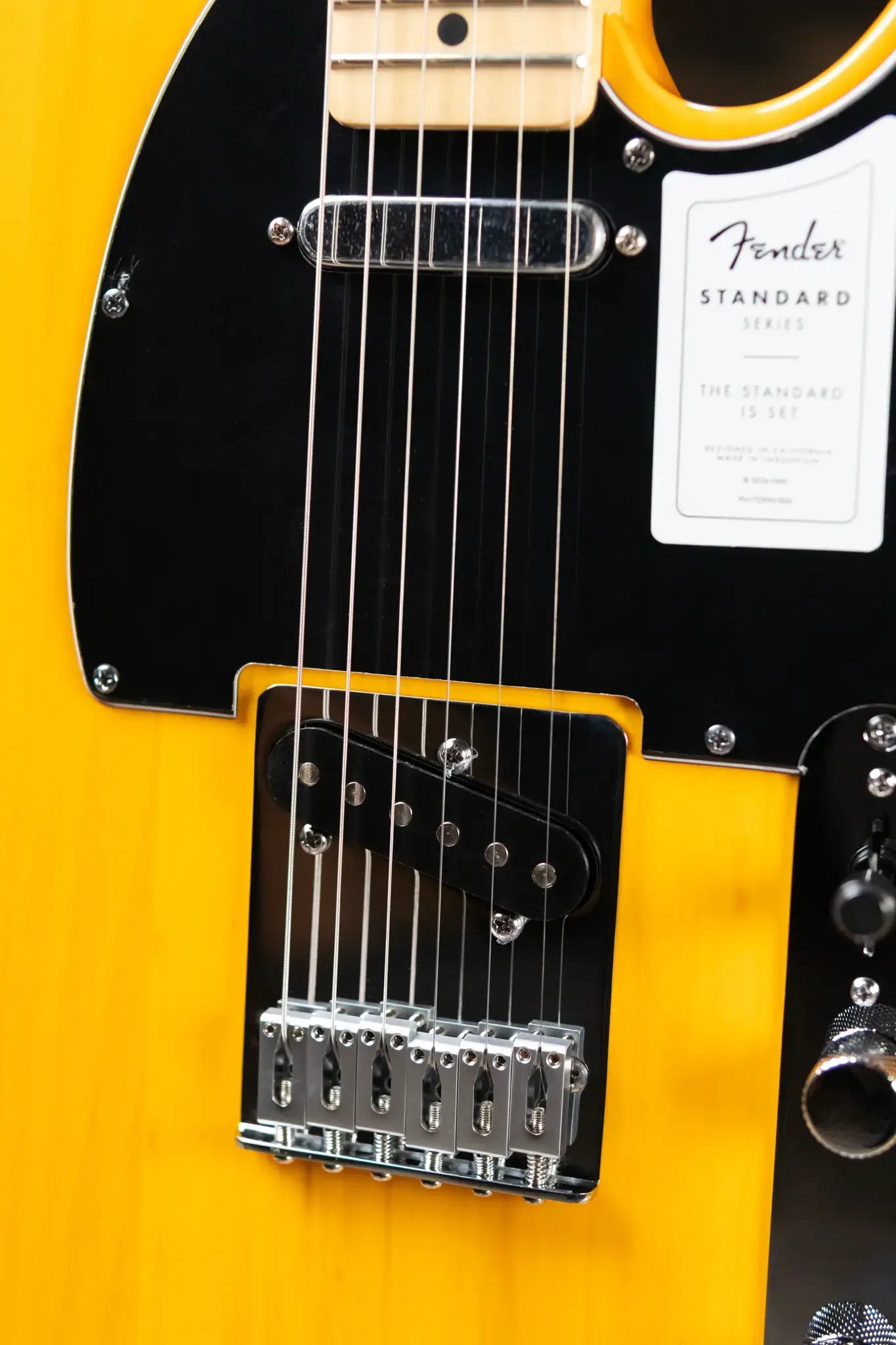Fender Standard Telecaster Electric Guitar - Butterscotch Blonde