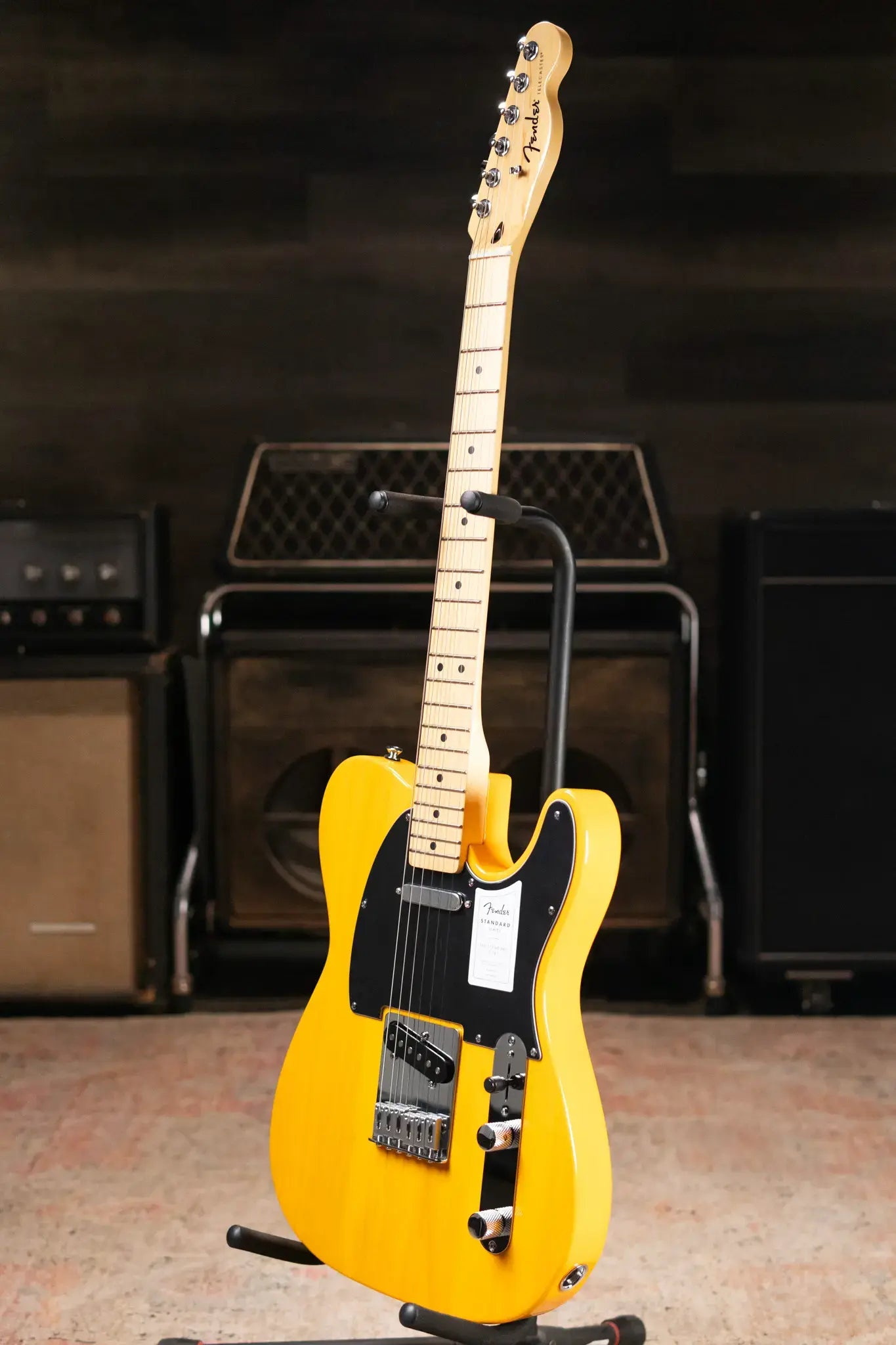 Fender Standard Telecaster Electric Guitar - Butterscotch Blonde