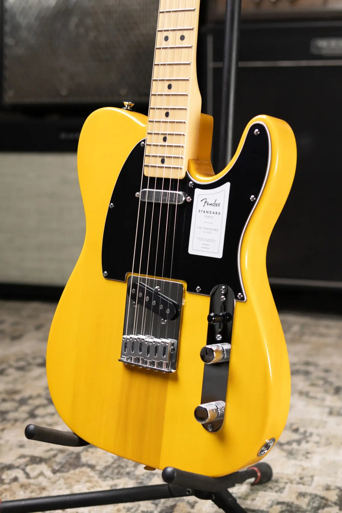 Fender Standard Telecaster Electric Guitar - Butterscotch Blonde