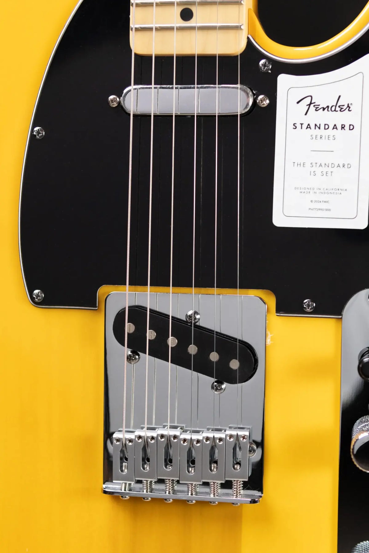 Fender Standard Telecaster Electric Guitar - Butterscotch Blonde