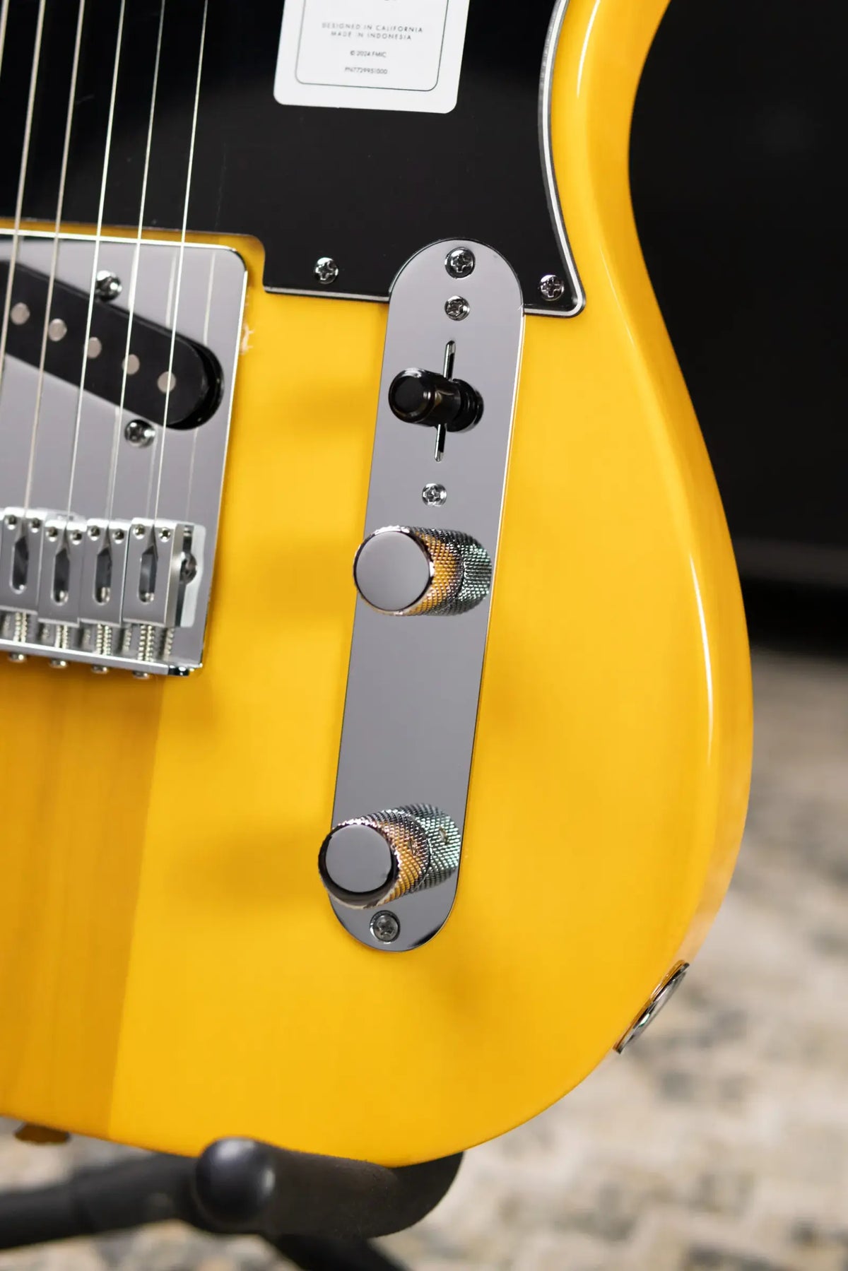 Fender Standard Telecaster Electric Guitar - Butterscotch Blonde