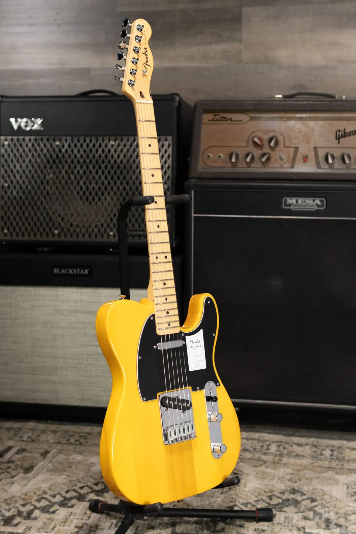 Fender Standard Telecaster Electric Guitar - Butterscotch Blonde