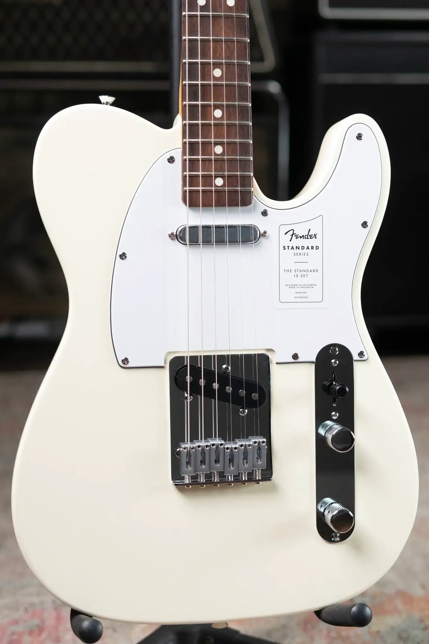 Fender Standard Telecaster Electric Guitar - Olympic White