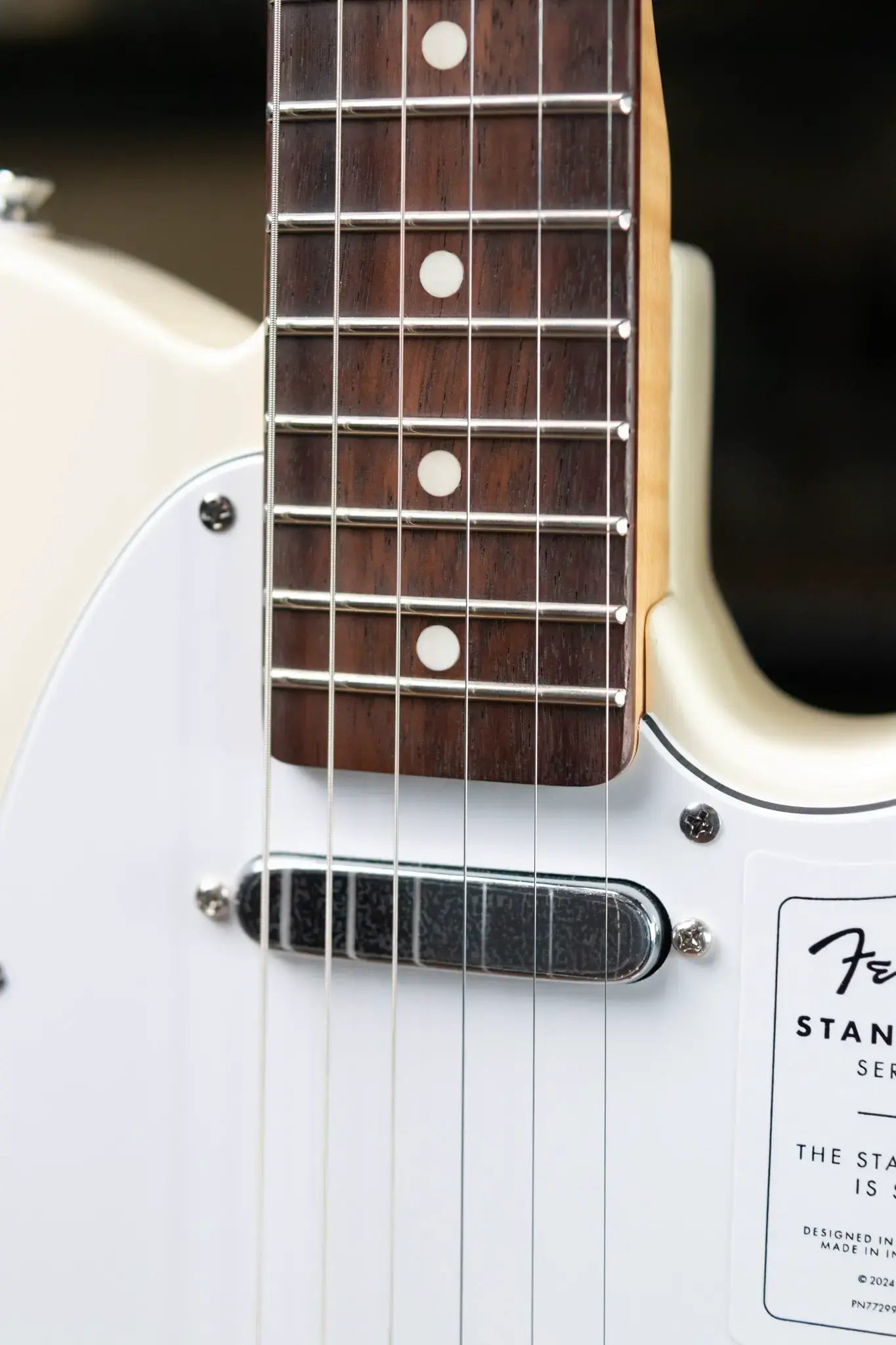 Fender Standard Telecaster Electric Guitar - Olympic White