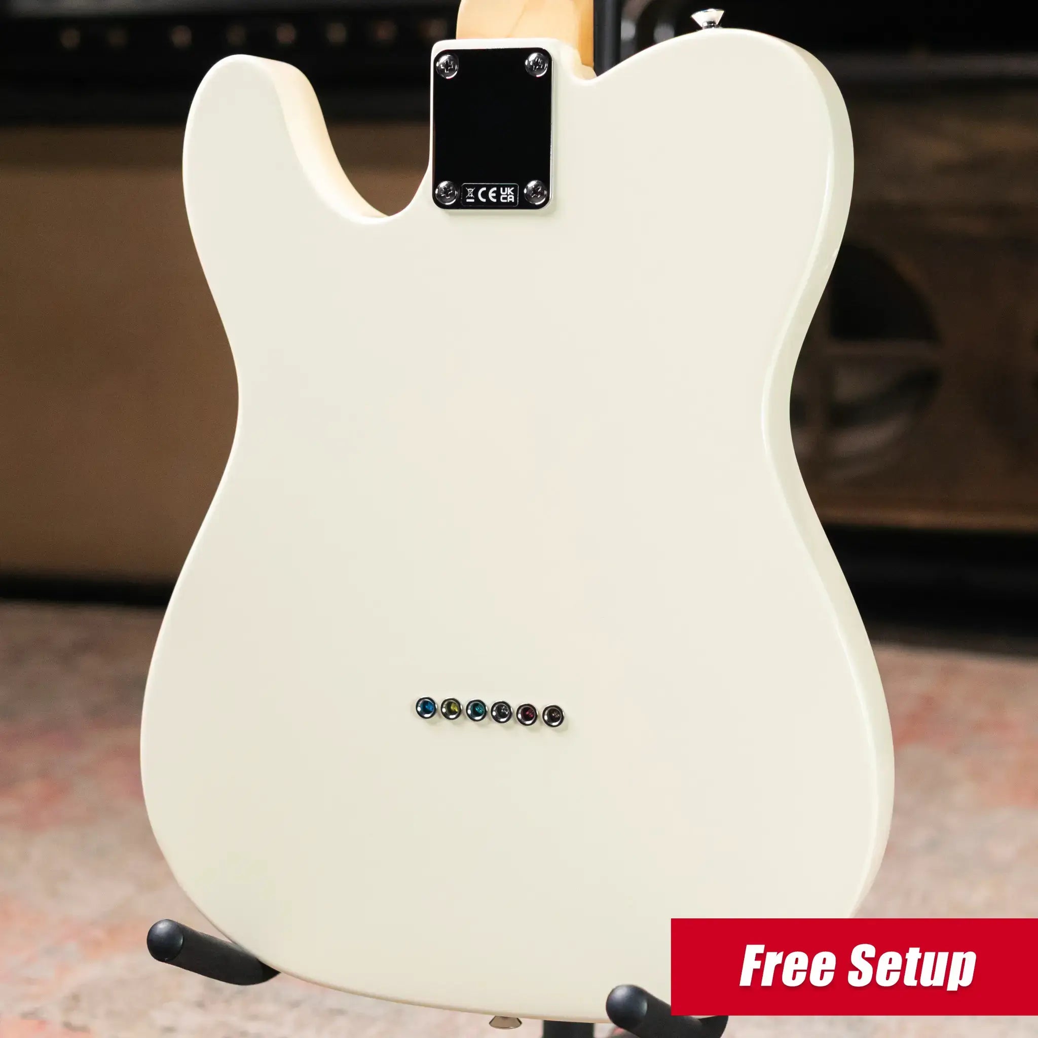 Fender Standard Telecaster Electric Guitar - Olympic White