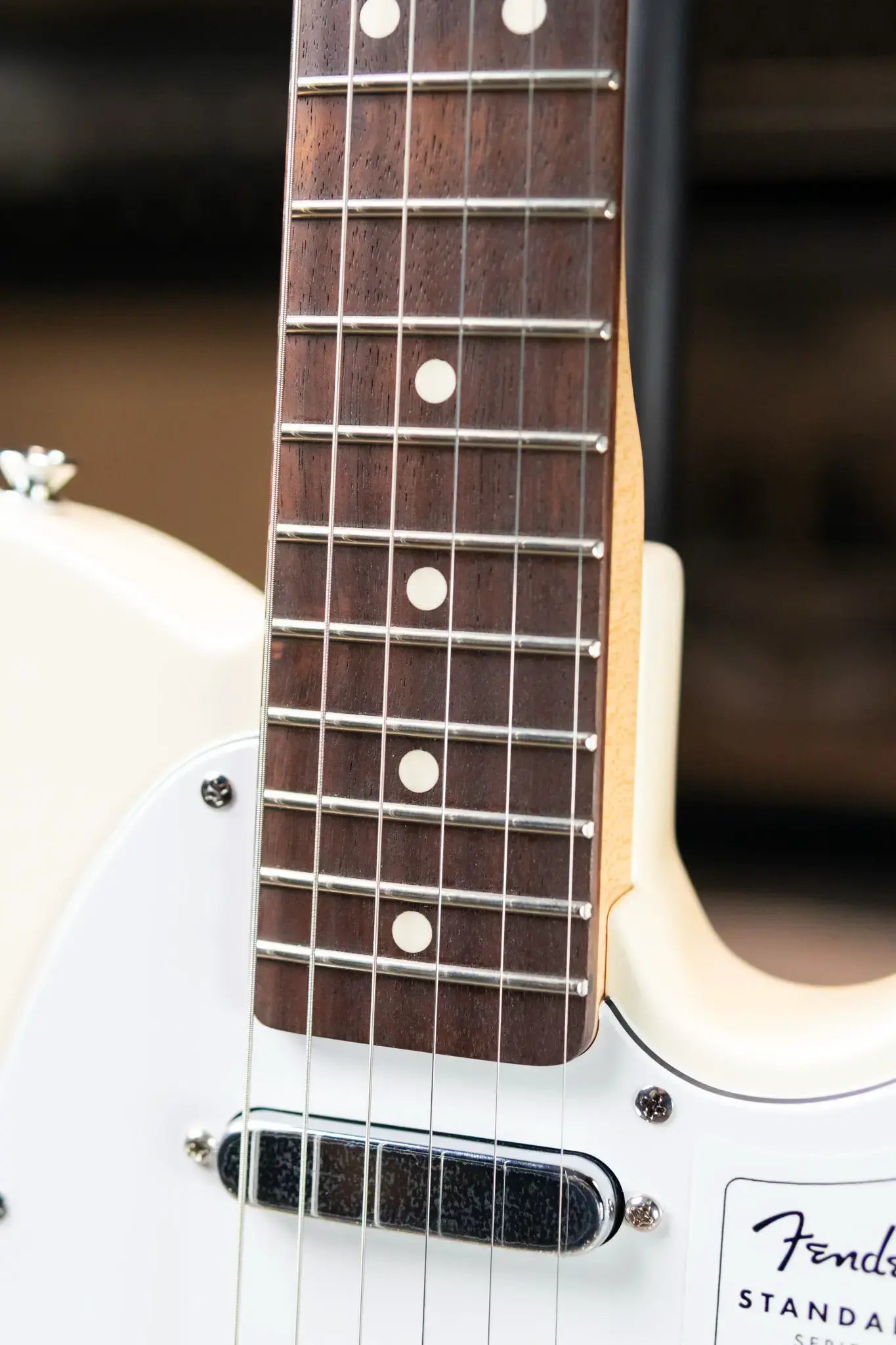 Fender Standard Telecaster Electric Guitar - Olympic White