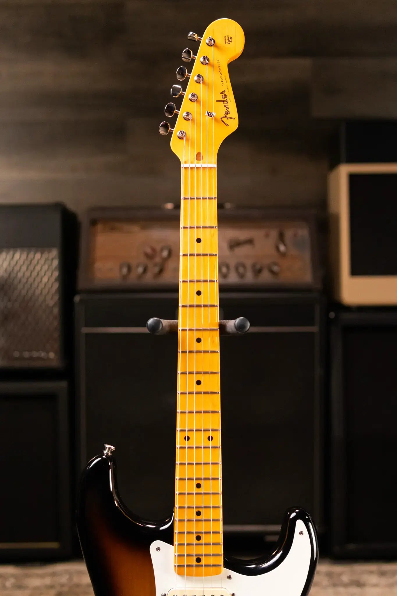 Fender Stories Collection Eric Johnson 1954 Virginia Stratocaster Electric Guitar - 2-Color Sunburst with Hardshell Case - Used