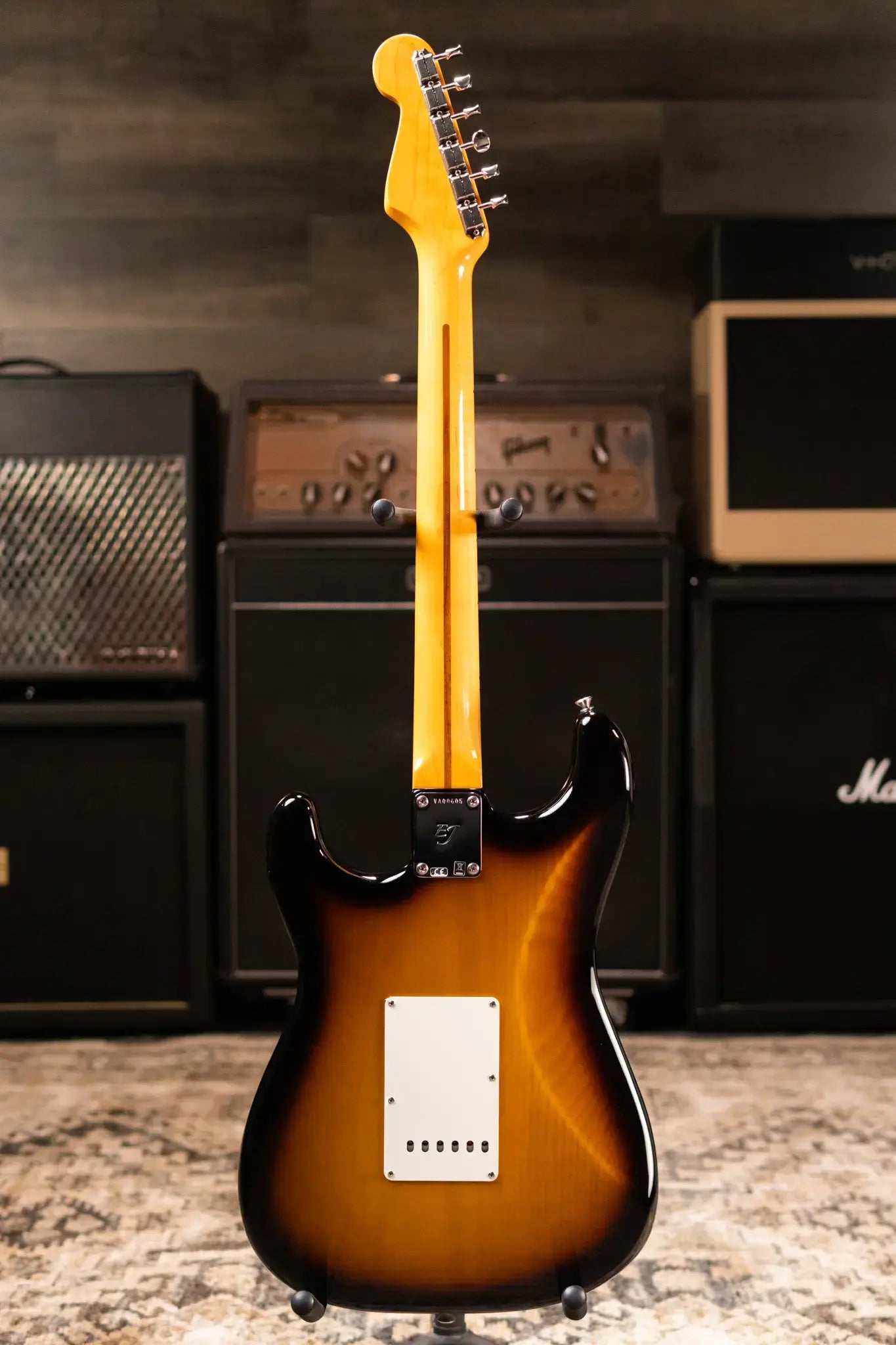 Fender Stories Collection Eric Johnson 1954 Virginia Stratocaster Electric Guitar - 2-Color Sunburst with Hardshell Case - Used