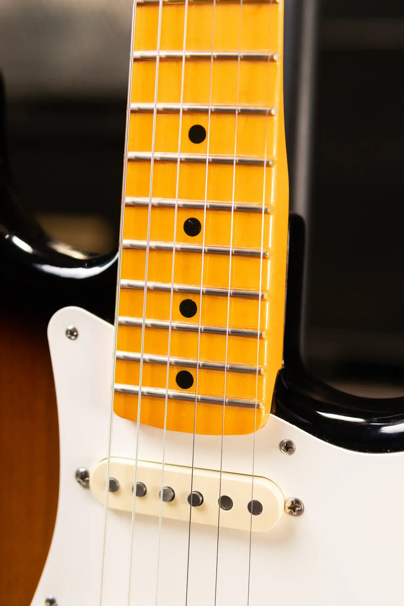 Fender Stories Collection Eric Johnson 1954 Virginia Stratocaster Electric Guitar - 2-Color Sunburst with Hardshell Case - Used