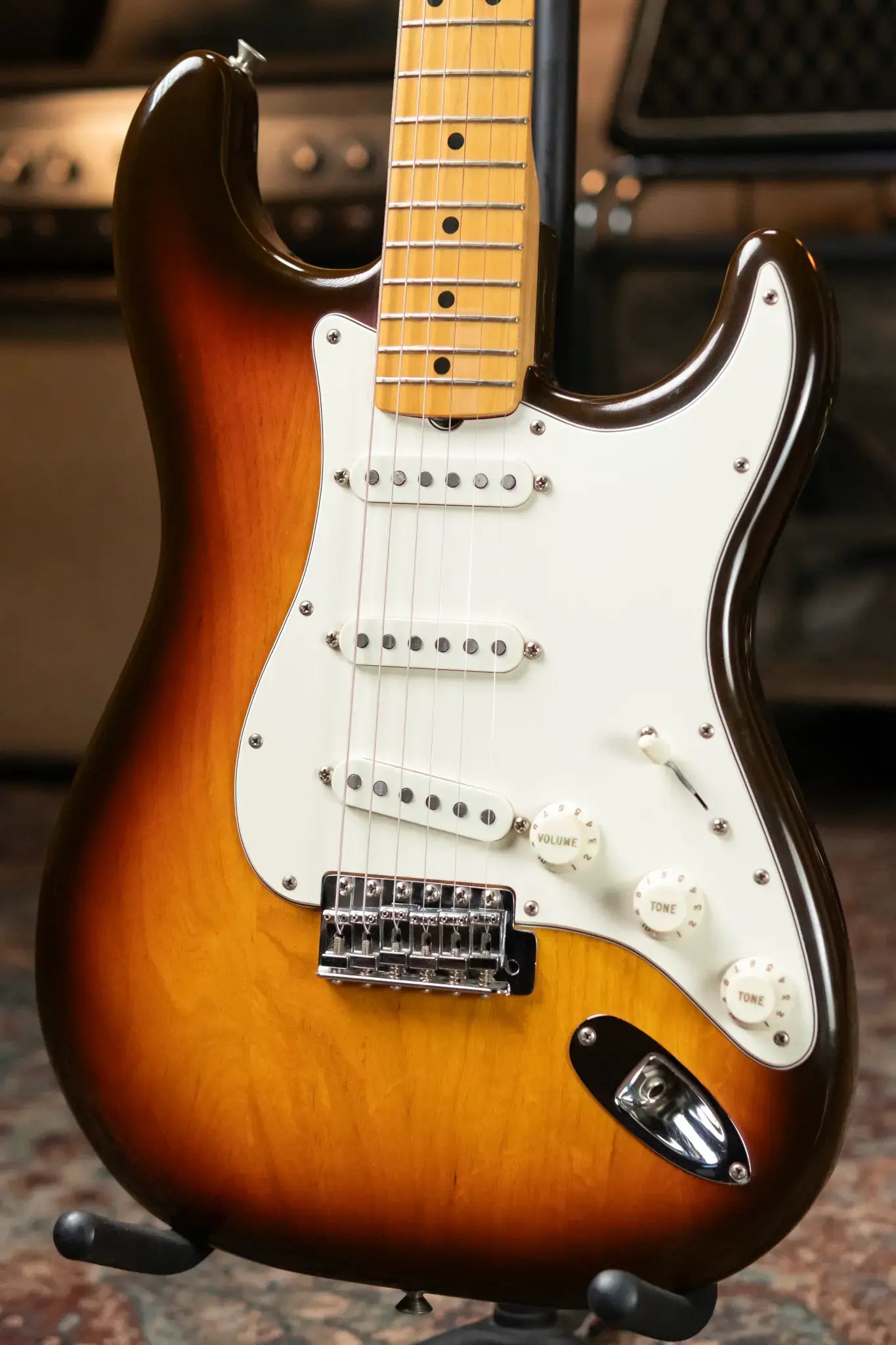 Fender 1982 Dan Smith Stratocaster - Three-Tone Sunburst with Original Hardshell Case & Original Hang Tags