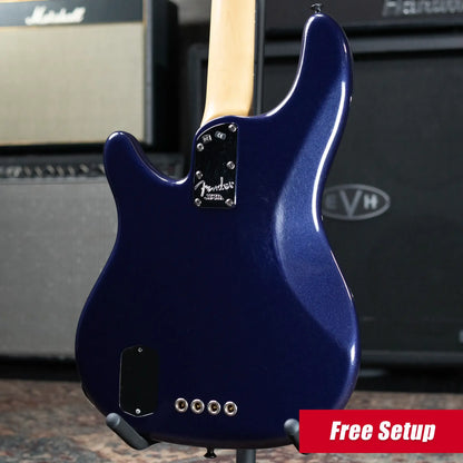 Fender Stu Hamm Signature Urge II Bass - Midnight Blue Metallic with Hardshell Case - Used