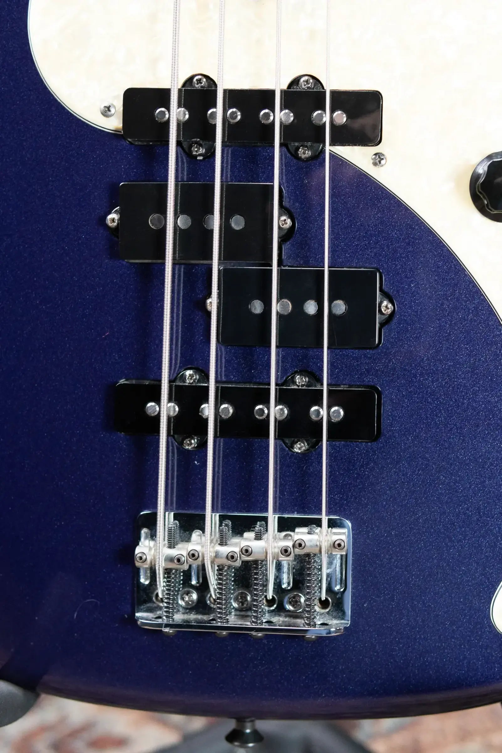 Fender Stu Hamm Signature Urge II Bass - Midnight Blue Metallic with Hardshell Case - Used
