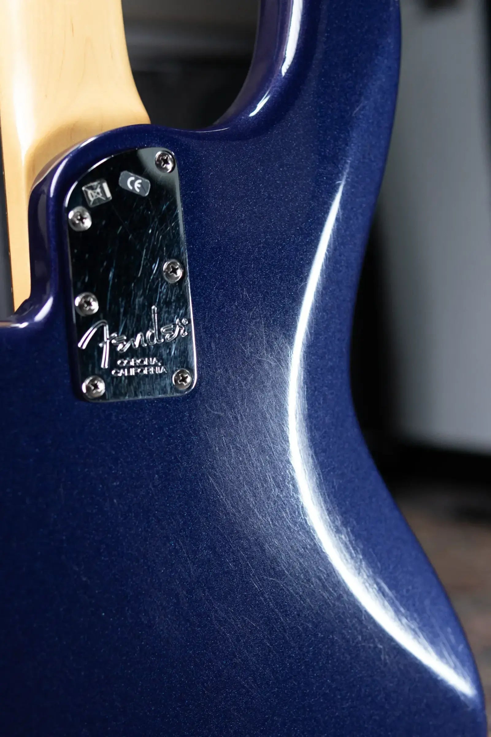 Fender Stu Hamm Signature Urge II Bass - Midnight Blue Metallic with Hardshell Case - Used