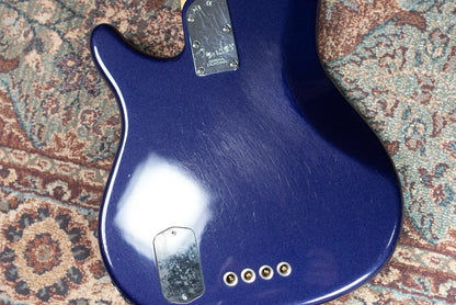 Fender Stu Hamm Signature Urge II Bass - Midnight Blue Metallic with Hardshell Case - Used