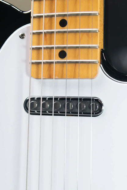 Fender Telecaster Black with MIJ Neck, Upgraded TV Jones Pickups, and Hardshell Case - Used