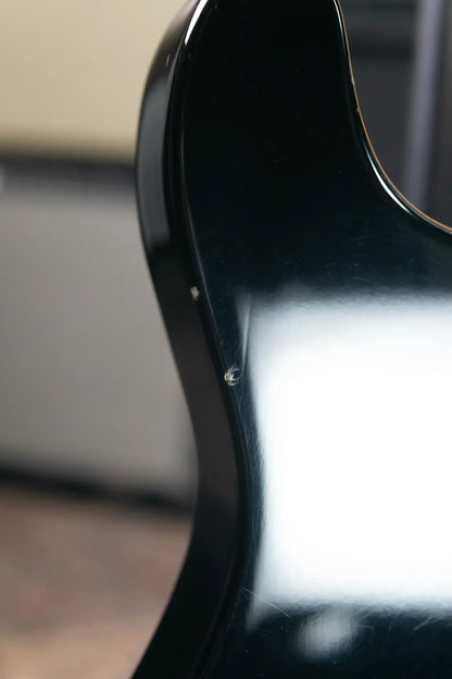 Fender MIJ Telecaster Electric Guitar - Black with Upgraded TV Jones Pickups and Hardshell Case - Used