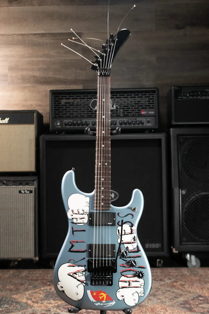 Fender Tom Morello's "Arm the Homeless" Electric Guitar - Blue Ice Metallic with Hardshell Case