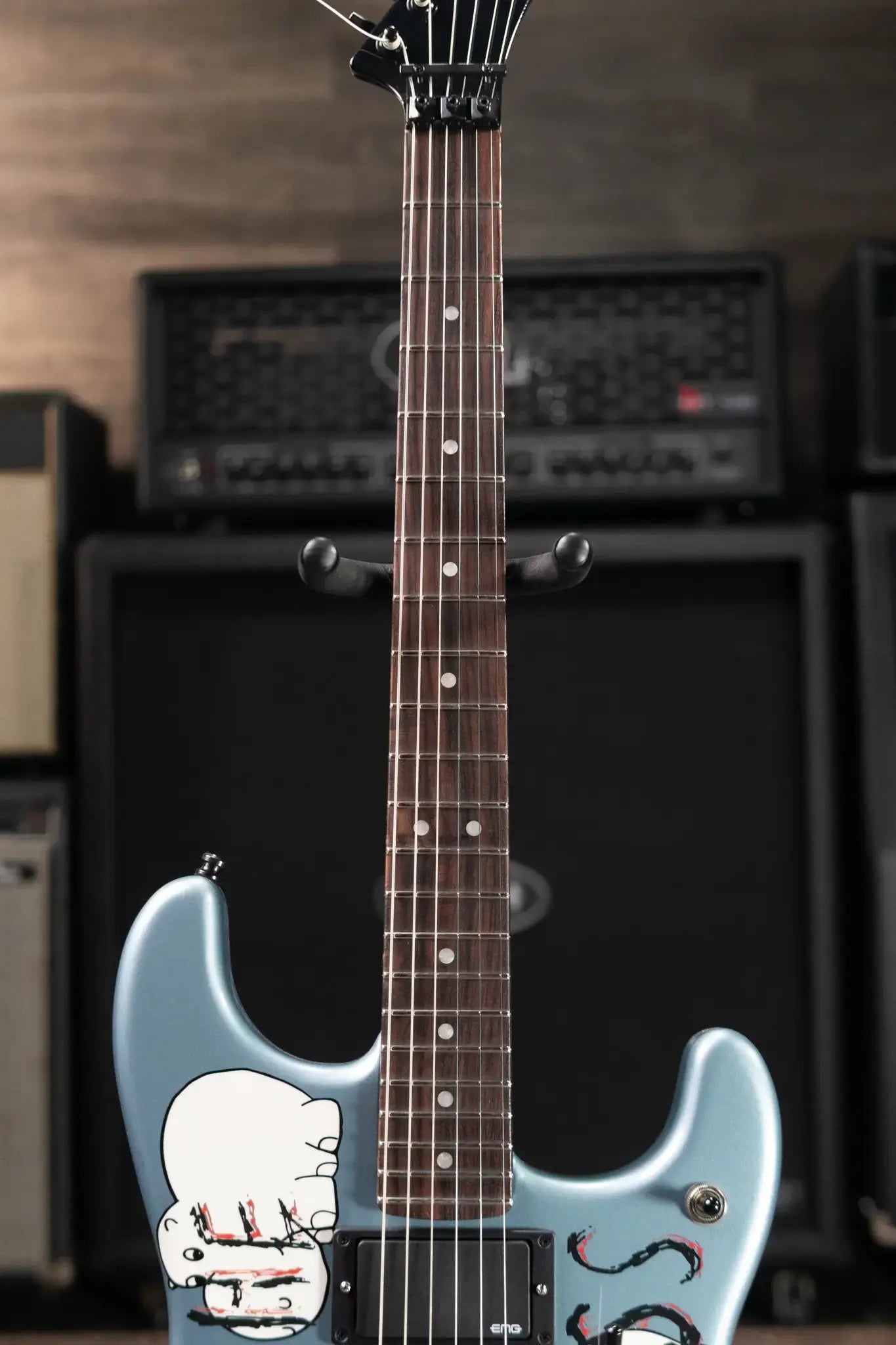 Fender Tom Morello's "Arm the Homeless" Electric Guitar - Blue Ice Metallic with Hardshell Case