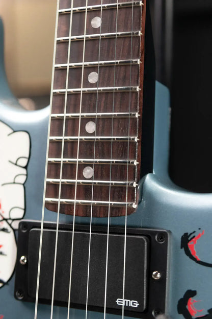 Fender Tom Morello's "Arm the Homeless" Electric Guitar - Blue Ice Metallic with Hardshell Case