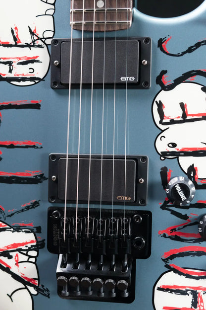 Fender Tom Morello's "Arm the Homeless" Electric Guitar - Blue Ice Metallic with Hardshell Case