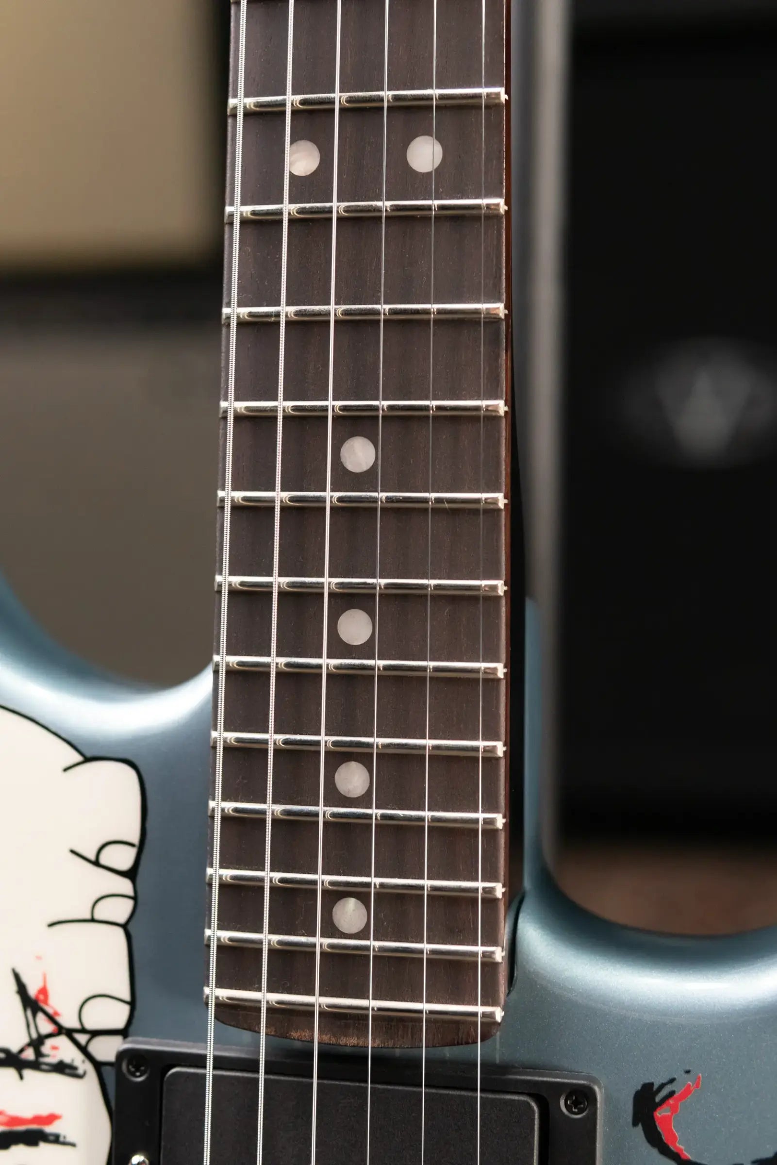 Fender Tom Morello's "Arm the Homeless" Guitar - Blue Ice Metallic with Hardshell Case