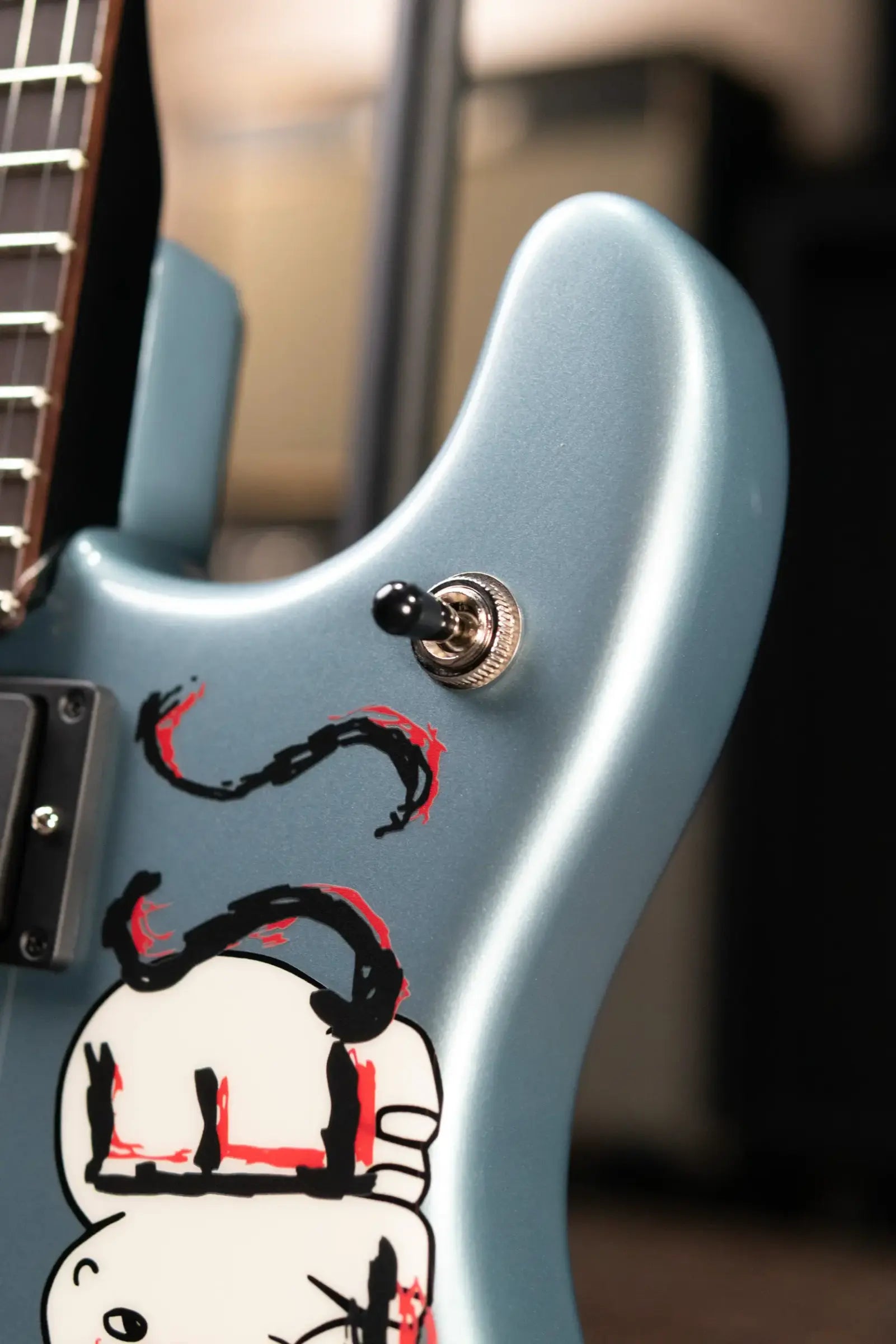 Fender Tom Morello's "Arm the Homeless" Guitar - Blue Ice Metallic with Hardshell Case