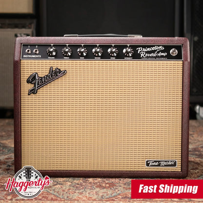 DISPLAYFender Tone Master Princeton Reverb - Wine