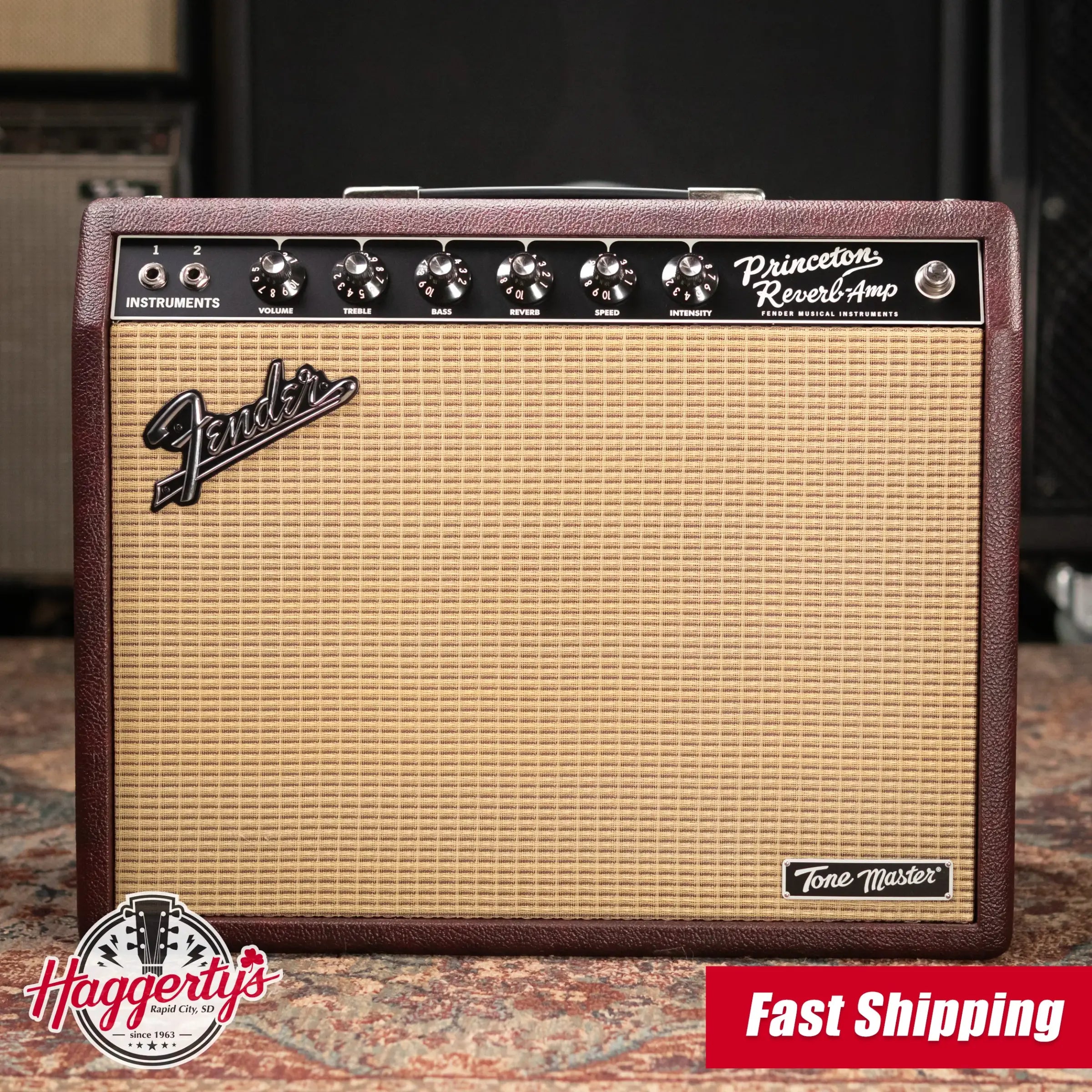Fender Tone Master Princeton Reverb - Wine