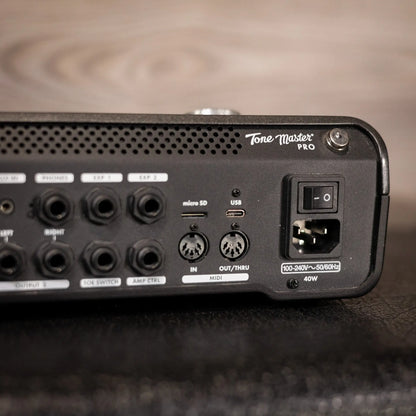 Fender Tone Master Pro Multi-Effect Guitar Workstation - Black - Used