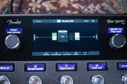Fender Tone Master Pro Multi-effects Guitar Workstation