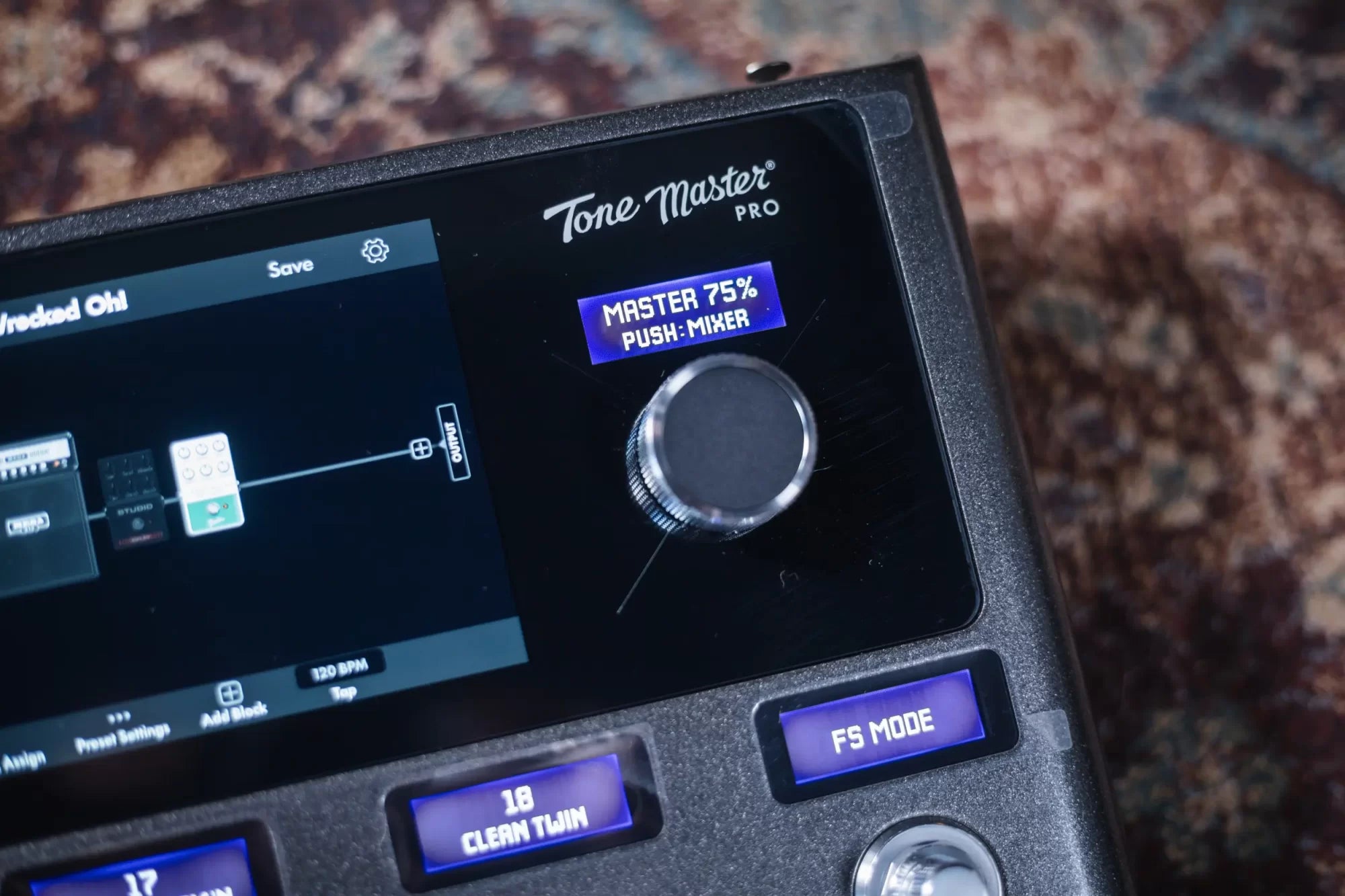 Fender Tone Master Pro Multi-effects Guitar Workstation