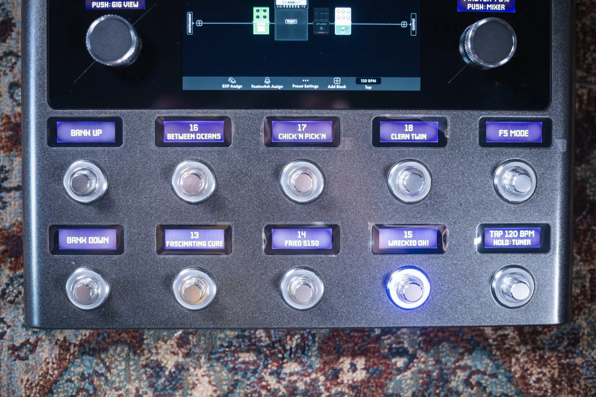 Fender Tone Master Pro Multi-effects Guitar Workstation