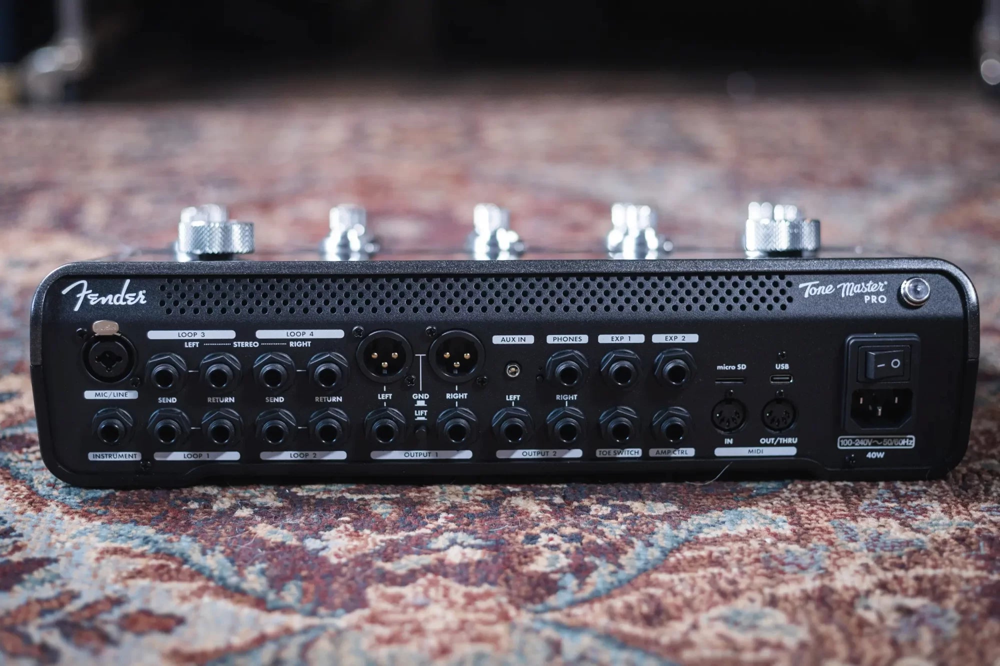 Fender Tone Master Pro Multi-effects Guitar Workstation