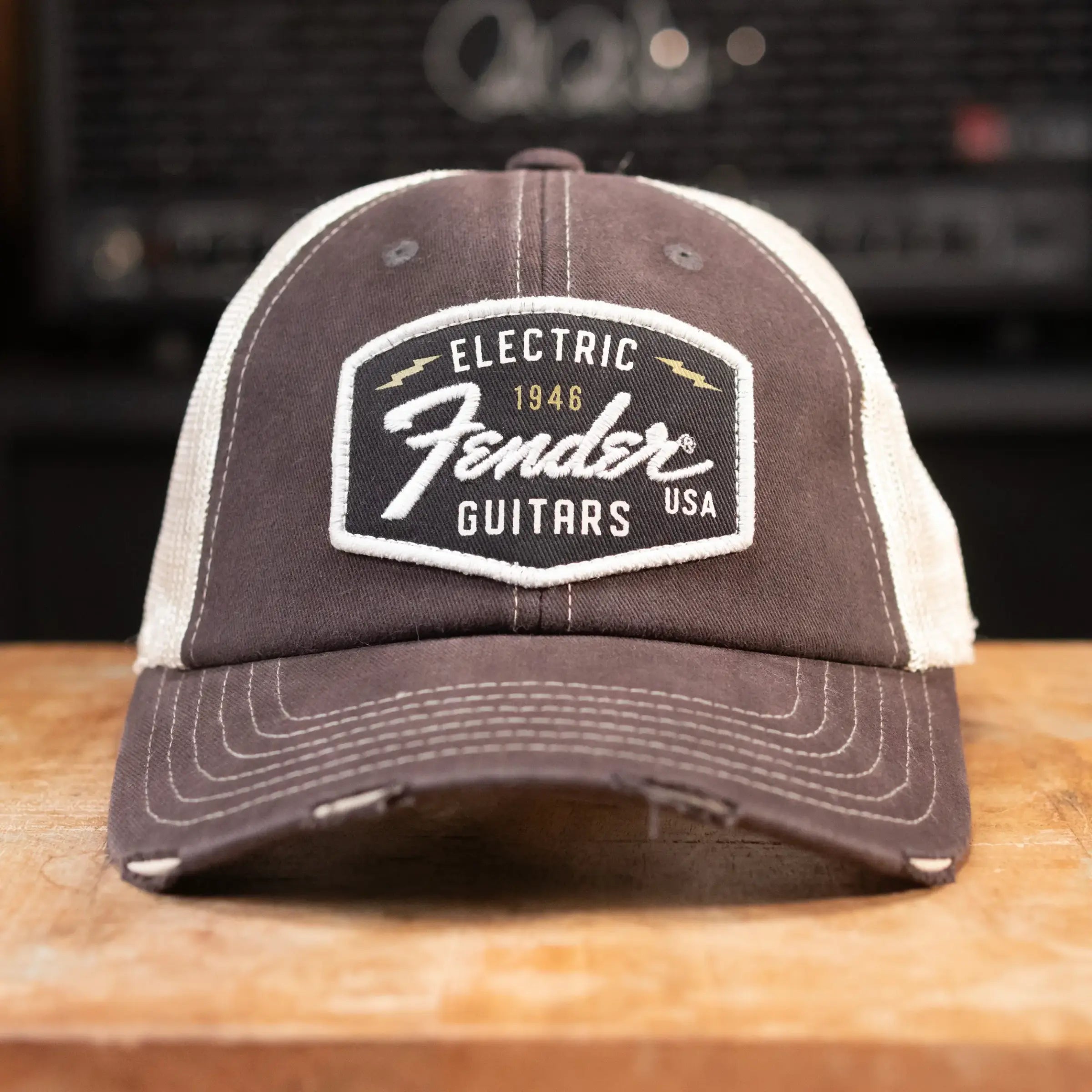 Fender Transition Logo Patch Hat Black/Stone One Size