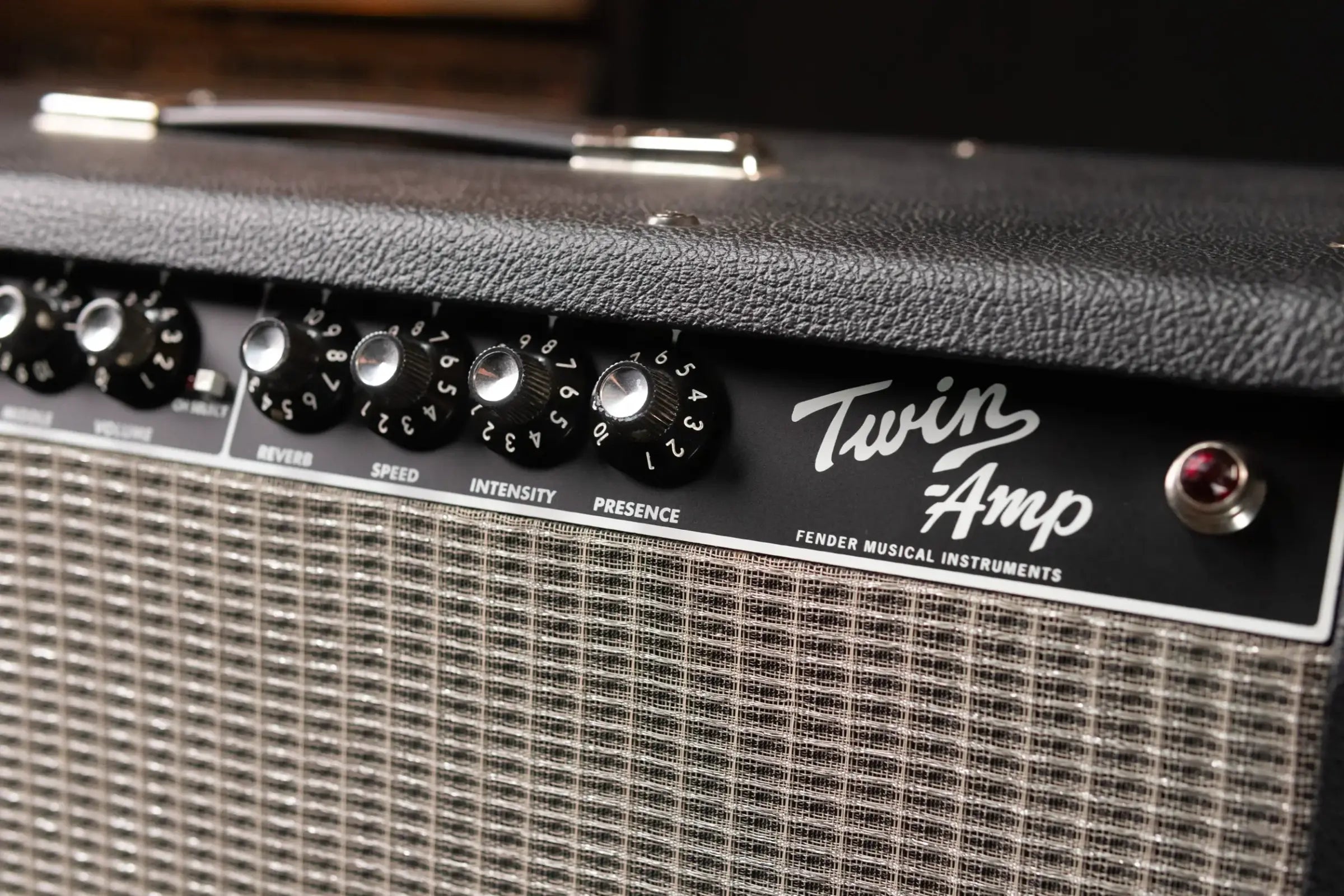 Fender Twin 2x12 Guitar Amplifier with Casters - Used