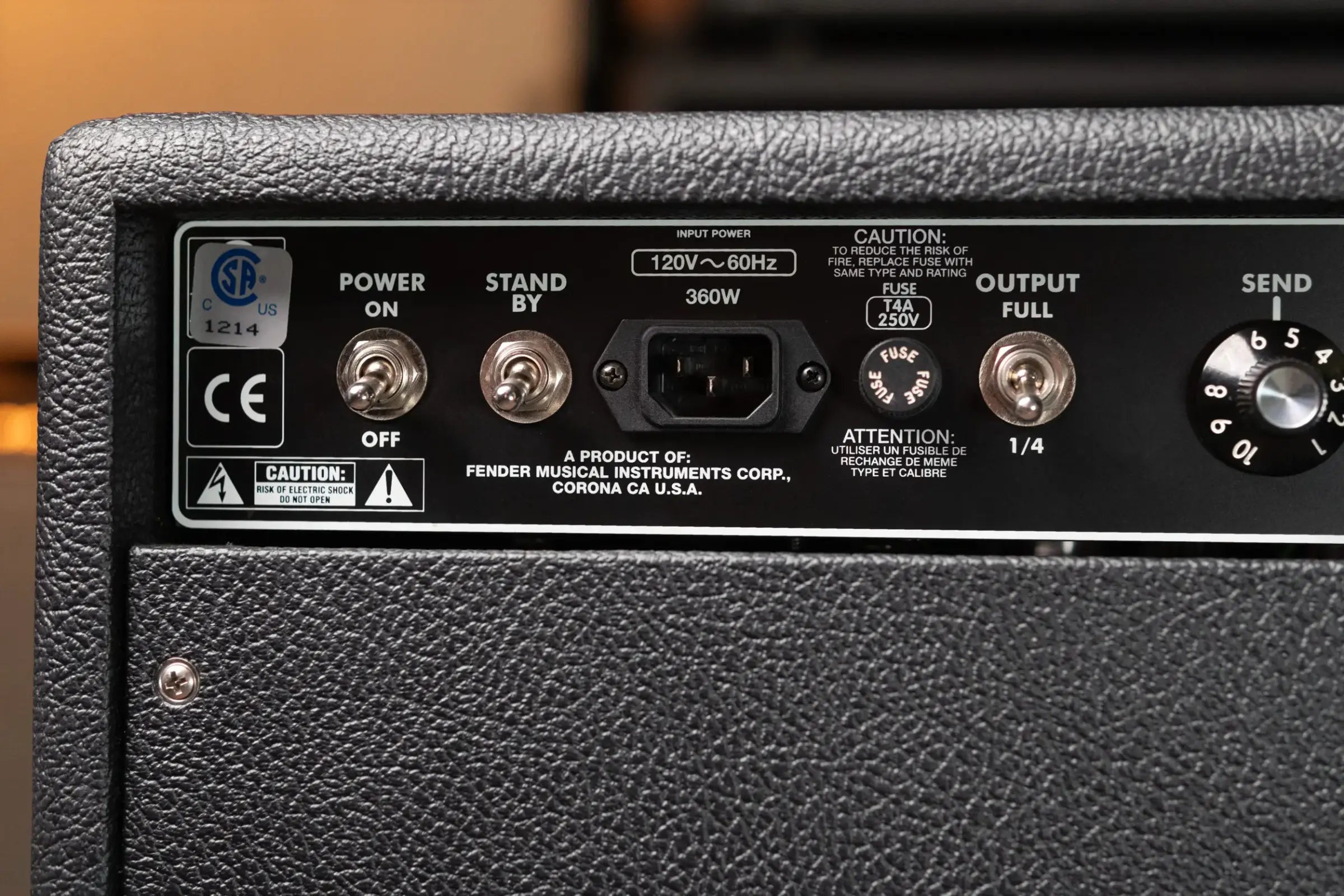 Fender Twin 2x12 Guitar Amplifier with Casters - Used