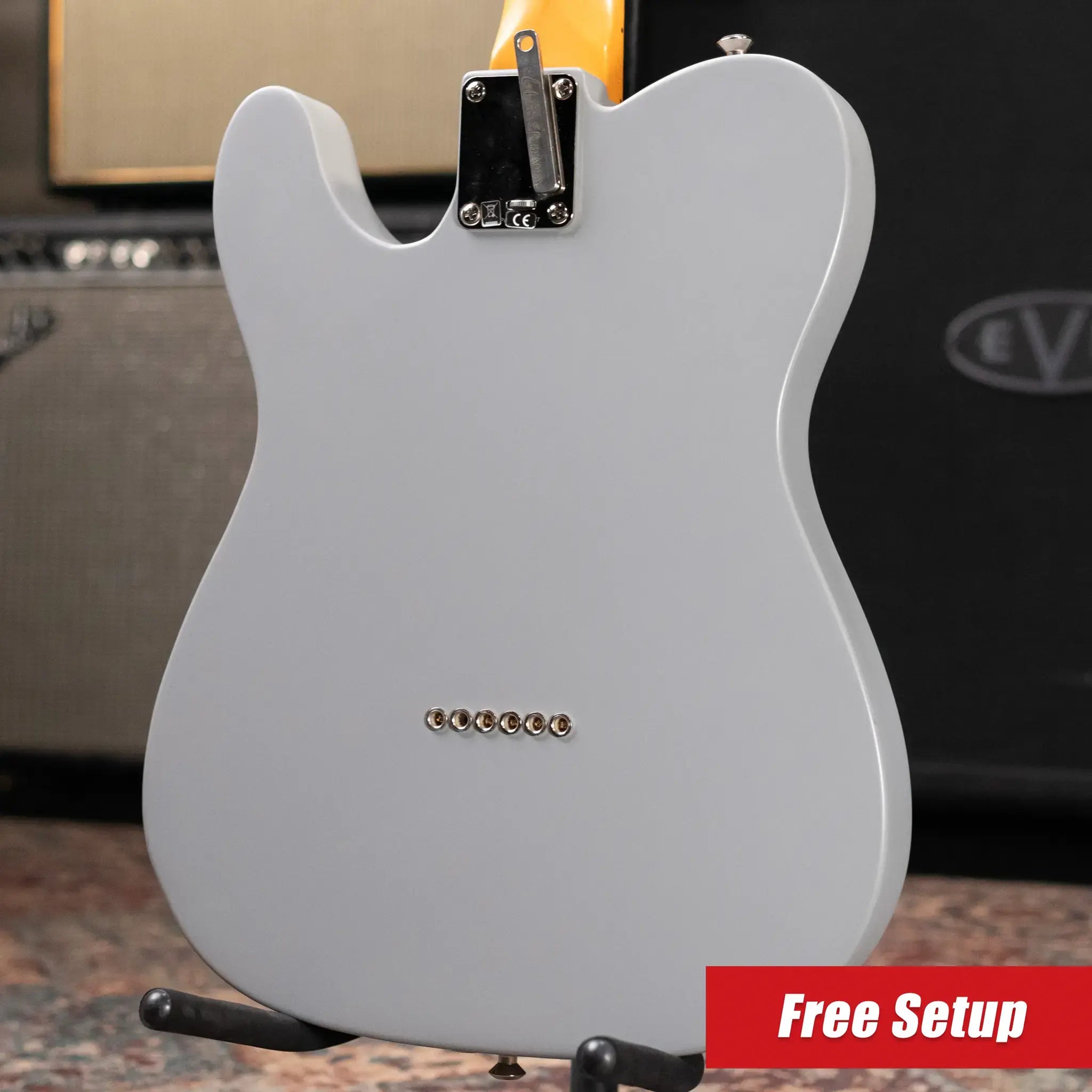 Fender USA Brent Mason Signature Telecaster Electric Guitar With Gator Hardshell Case - Primer Grey - Used