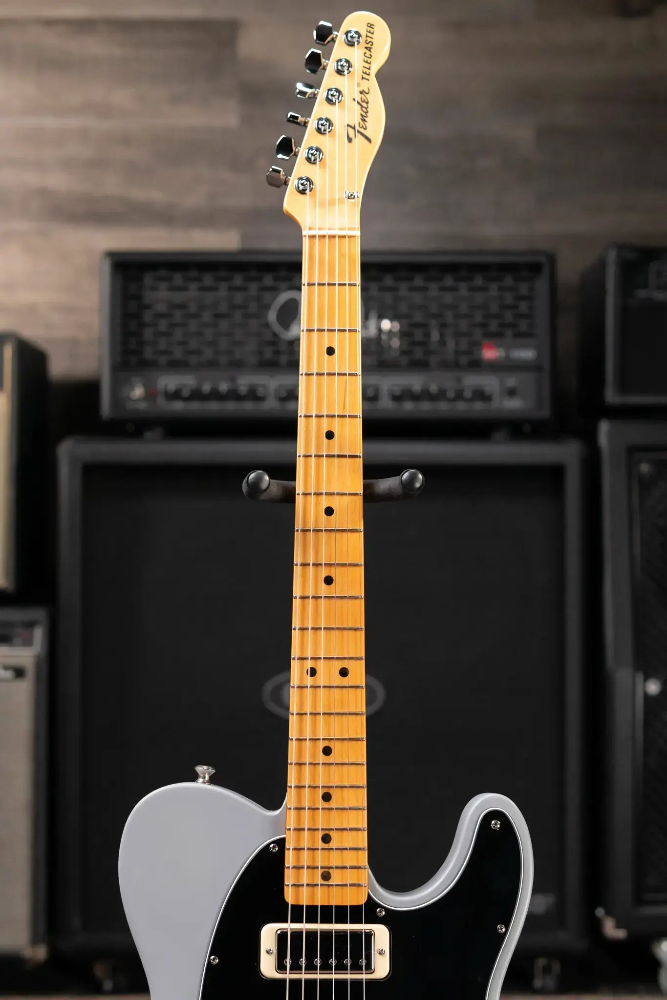 Fender USA Brent Mason Signature Telecaster Electric Guitar With Gator Hardshell Case - Primer Grey - Used