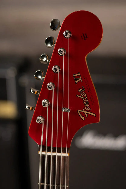 Fender Vintera III Early '60s Bass VI - Candy Apple Red with Gig Bag
