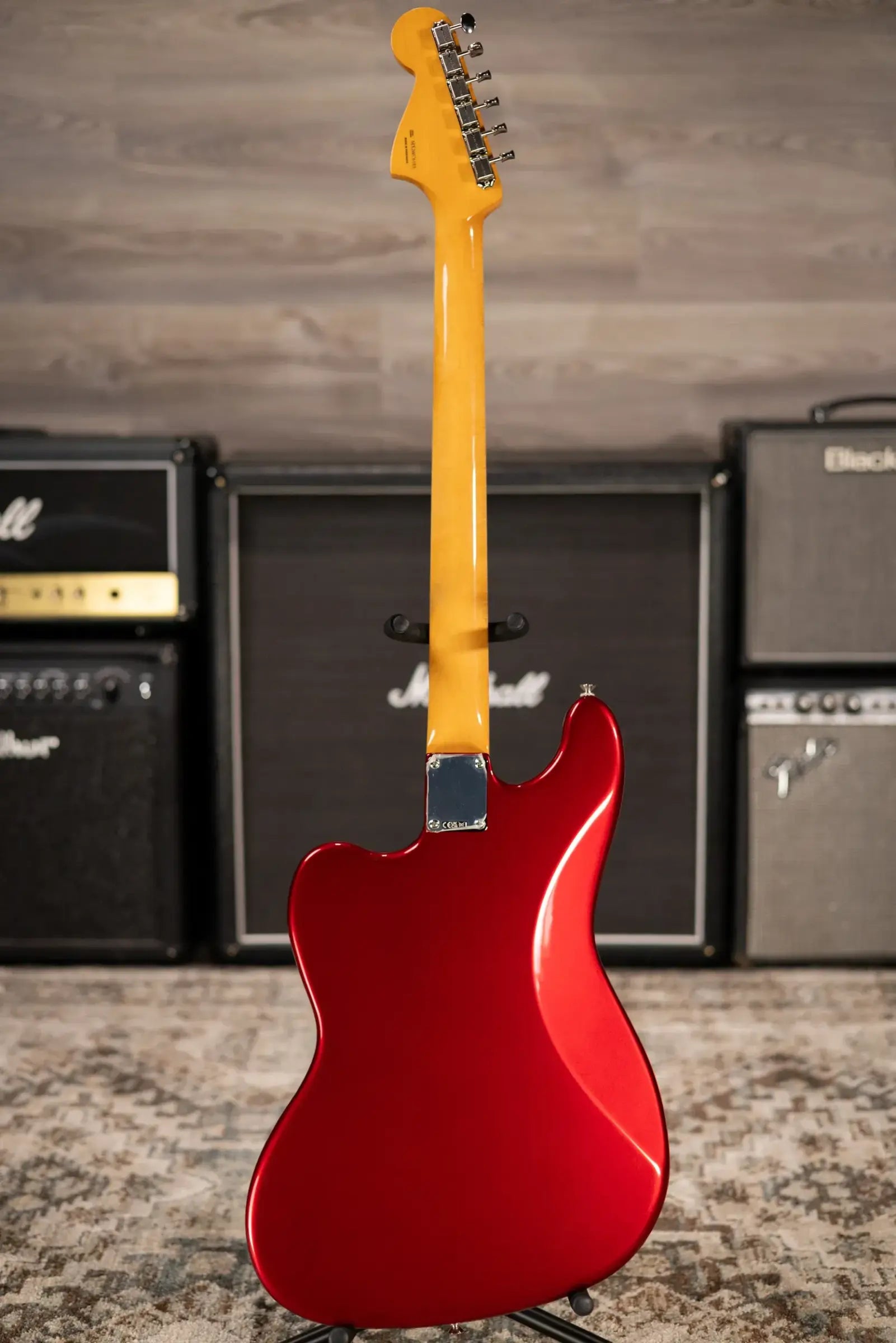 Fender Vintera III Early '60s Bass VI - Candy Apple Red with Gig Bag