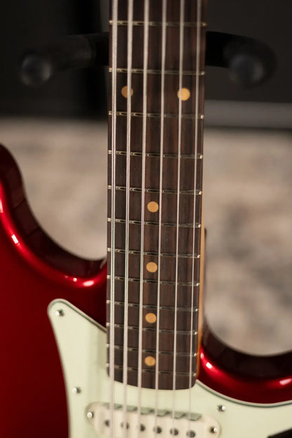 Fender Vintera III Early '60s Bass VI - Candy Apple Red with Gig Bag