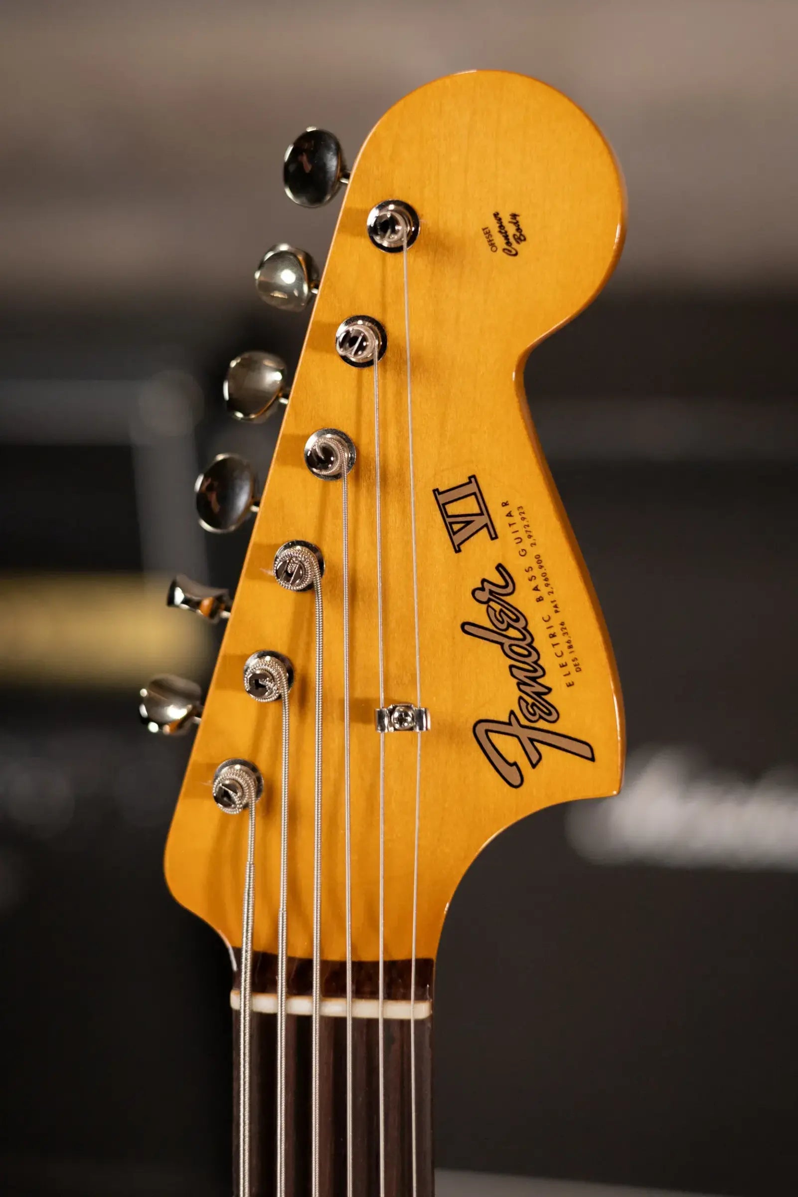 Fender Vintera III Early '60s Bass VI - Olympic White with Gig Bag