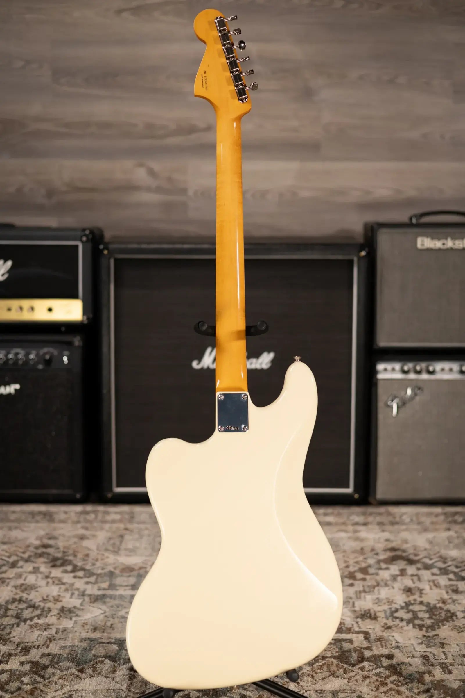 Fender Vintera III Early '60s Bass VI - Olympic White with Gig Bag