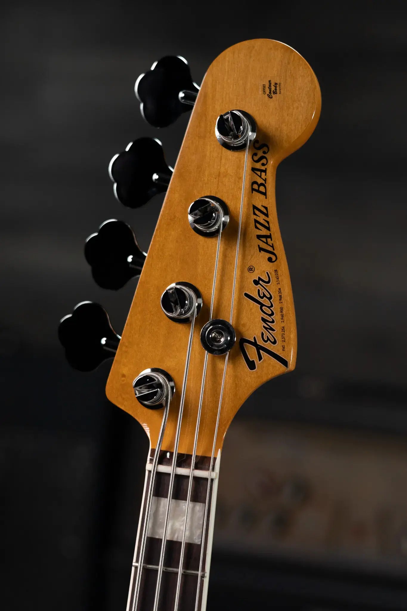 Fender Vintera III Early '70s Jazz Bass Guitar - Black with Gig Bag