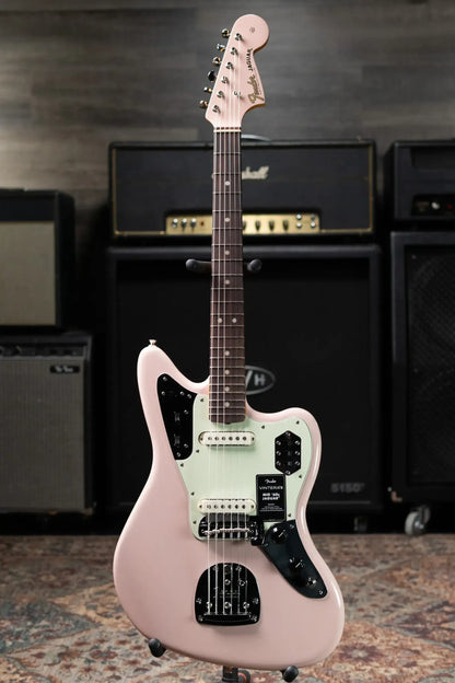 Fender Vintera III Mid '60s Jaguar Electric Guitar - Shell Pink with Gig Bag
