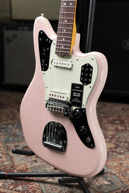 Fender Vintera III Mid '60s Jaguar Electric Guitar - Shell Pink with Gig Bag